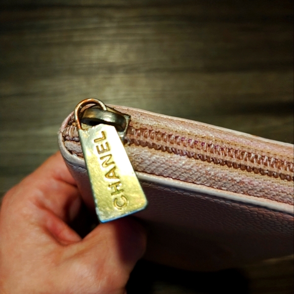 CHANEL CC Caviar Continental Zip Long Wallet - Picture 13 of 13